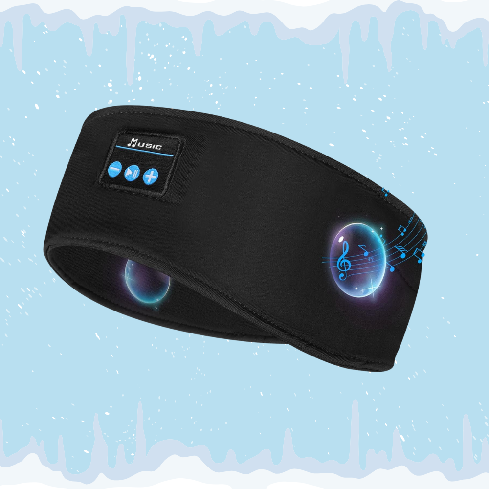 SkiBeats - Bandeau Ski Bluetooth pour Écouter de la Musique