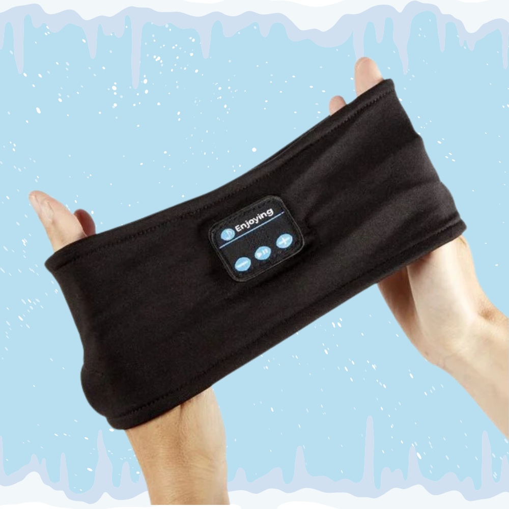 SkiBeats - Bandeau Ski Bluetooth pour Écouter de la Musique